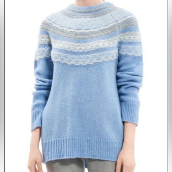 Theory Fair Isle Sweater, NWOT - Picture 6 of 7